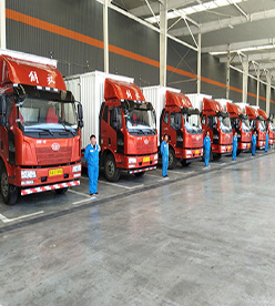 常州到攀枝花物流公司车辆展示